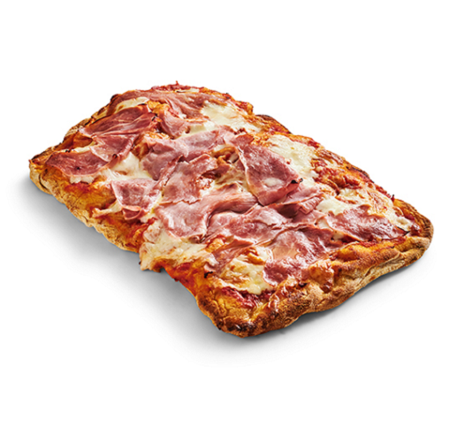 UDSOLGT 10 stk. Pinsa Prosciutto Italiensk pizza med skinke, ubagt
